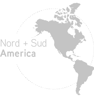 Cartina Nord e Sud America